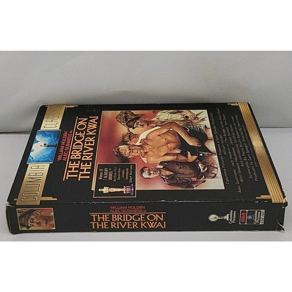 The Bridge On The River Kwai 1957 (VHS 1985) William Holden (Classic War Movie)