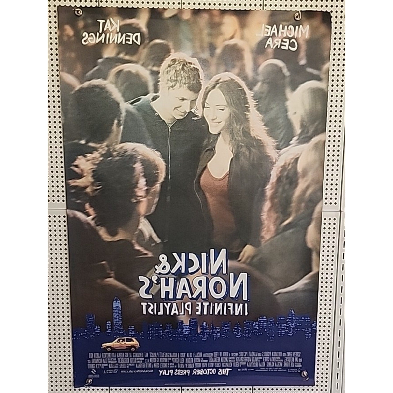 Nick & Norah's Infinite Playlist Movie Poster 2 Sided Original Final 27x40