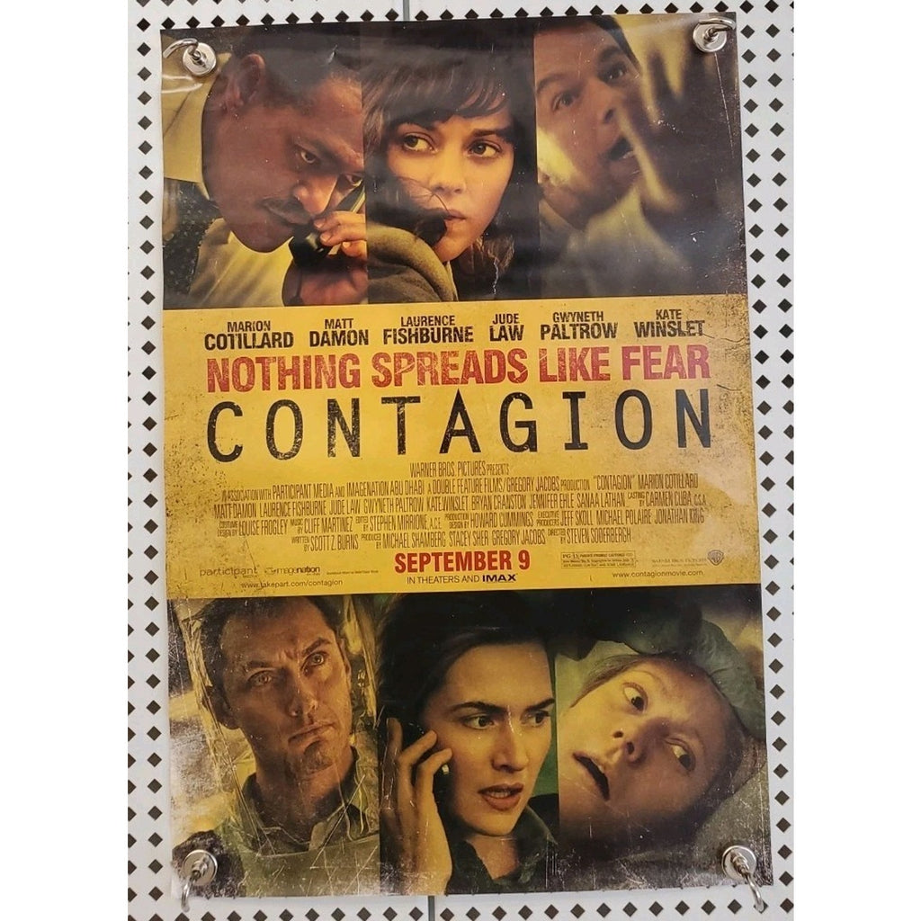 Contagion 12" x 17" Movie Poster New Theatre Promo Poster