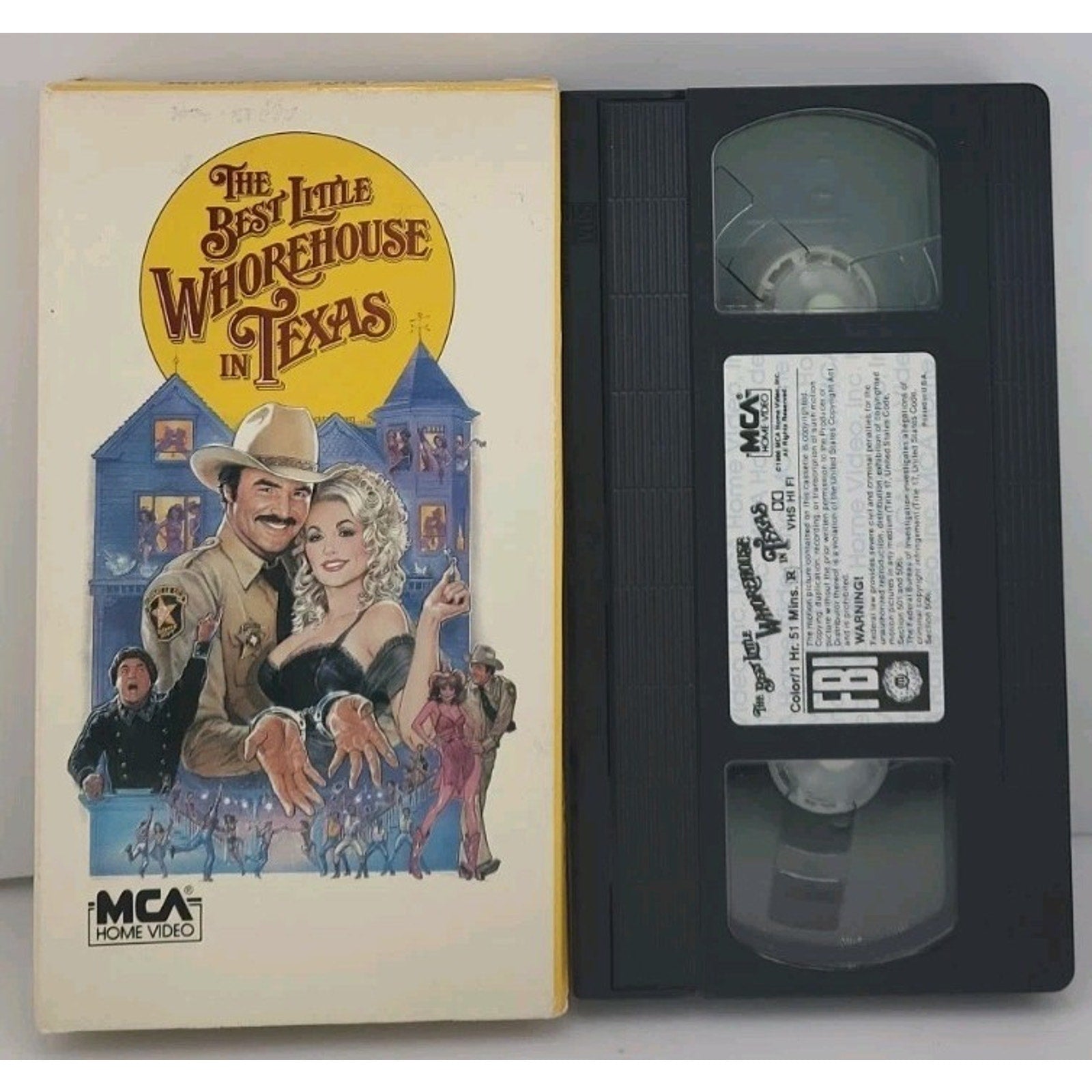 The Best Little Whorehouse In Texas (VHS, 1986)