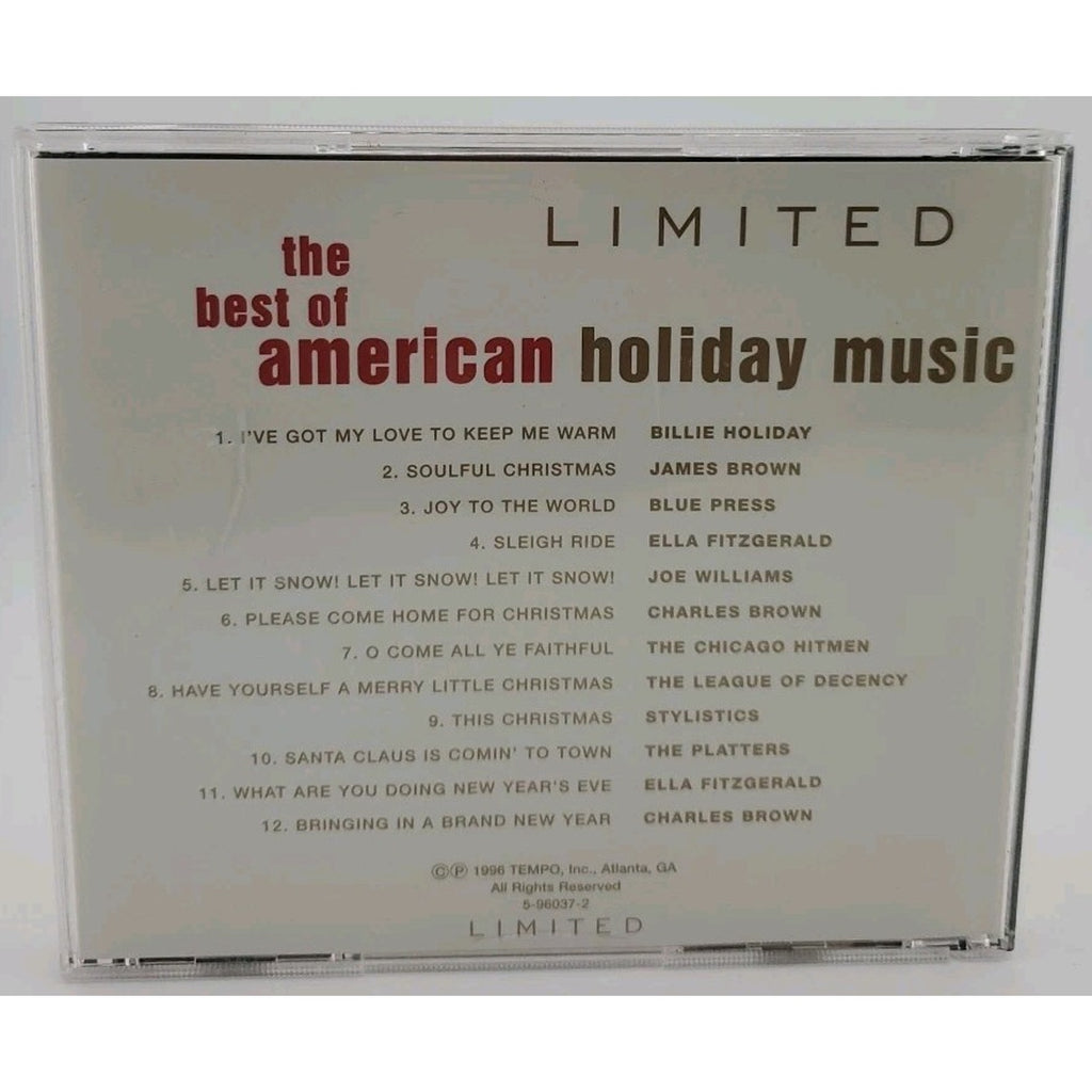 Limited The Best of American Holiday Music (CD, 1996)