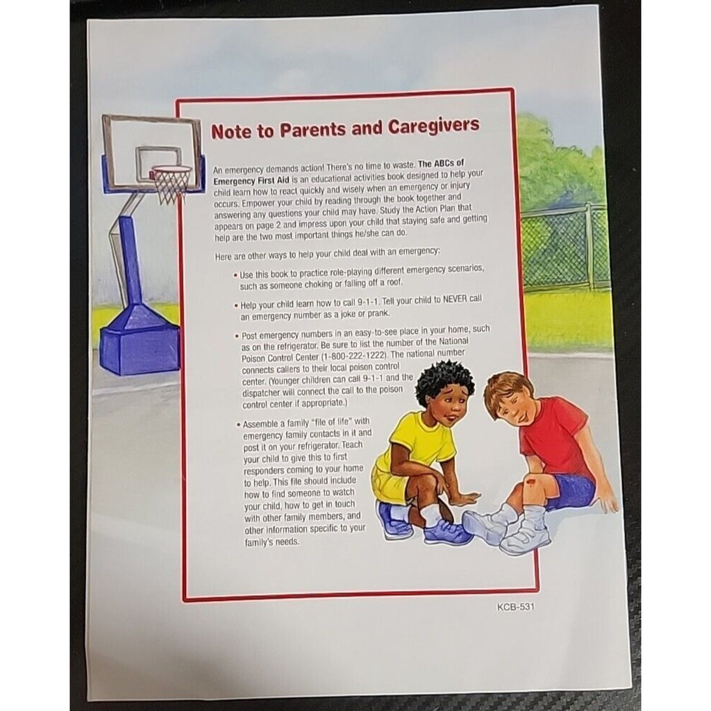 The Abcs Of Emergency First Aid Coloring Book