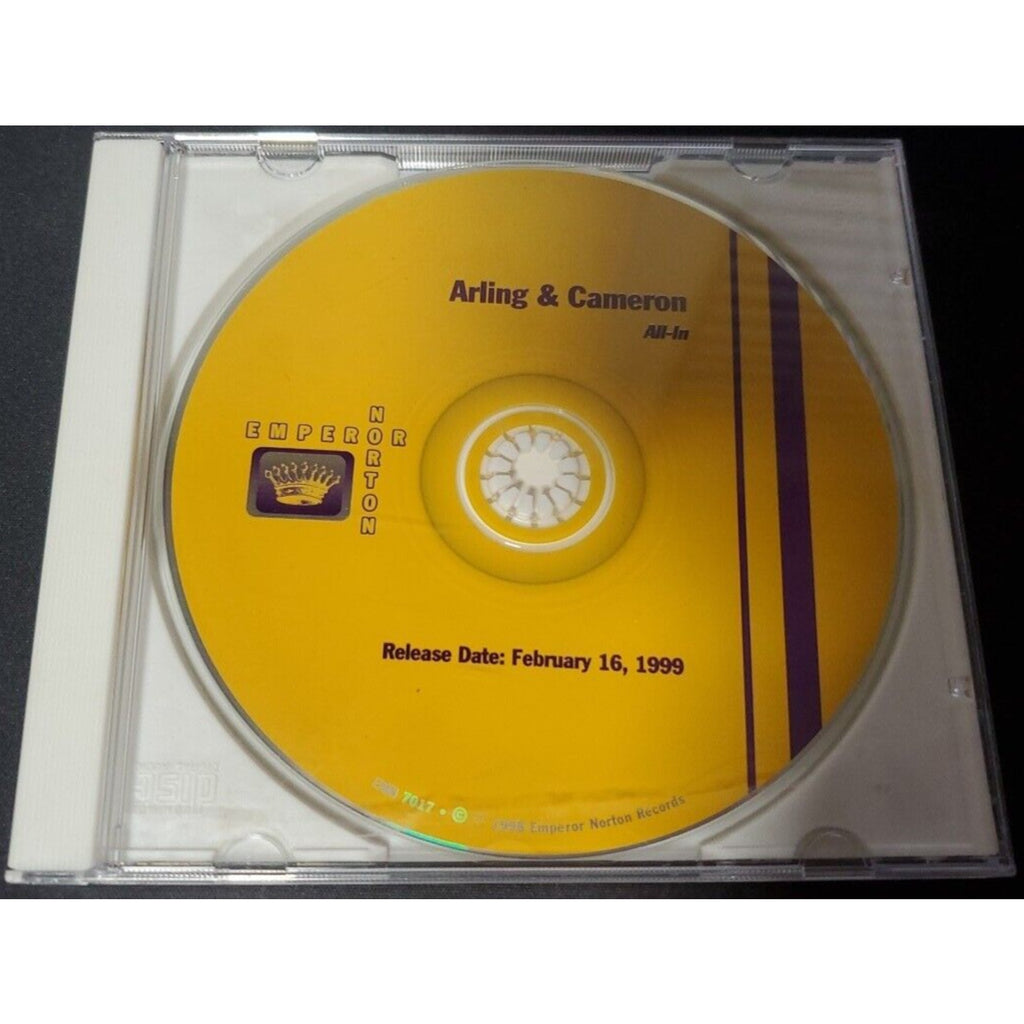 All-In by Arling & Cameron (CD, Feb-1999, Emperor Norton)