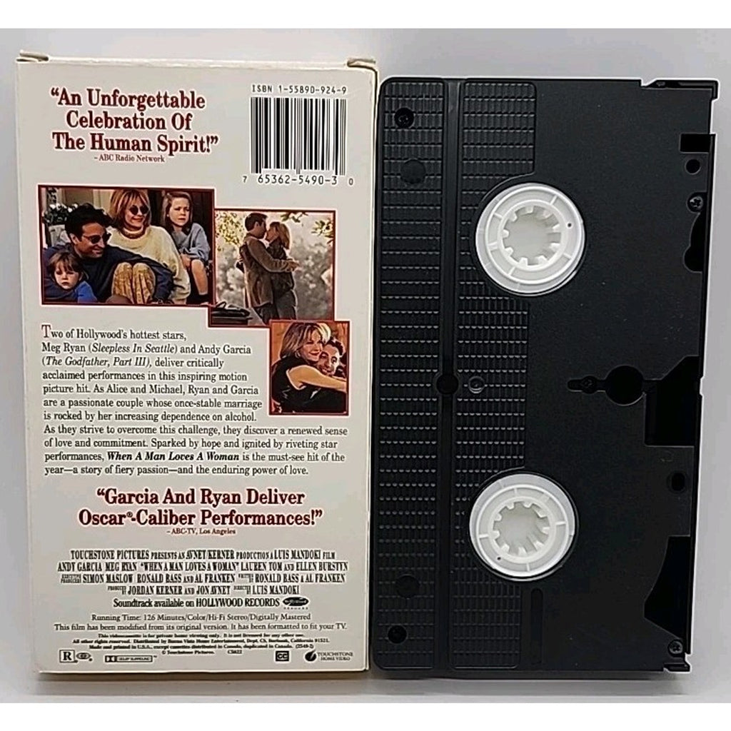 When a Man Loves a Woman (VHS, 1994)