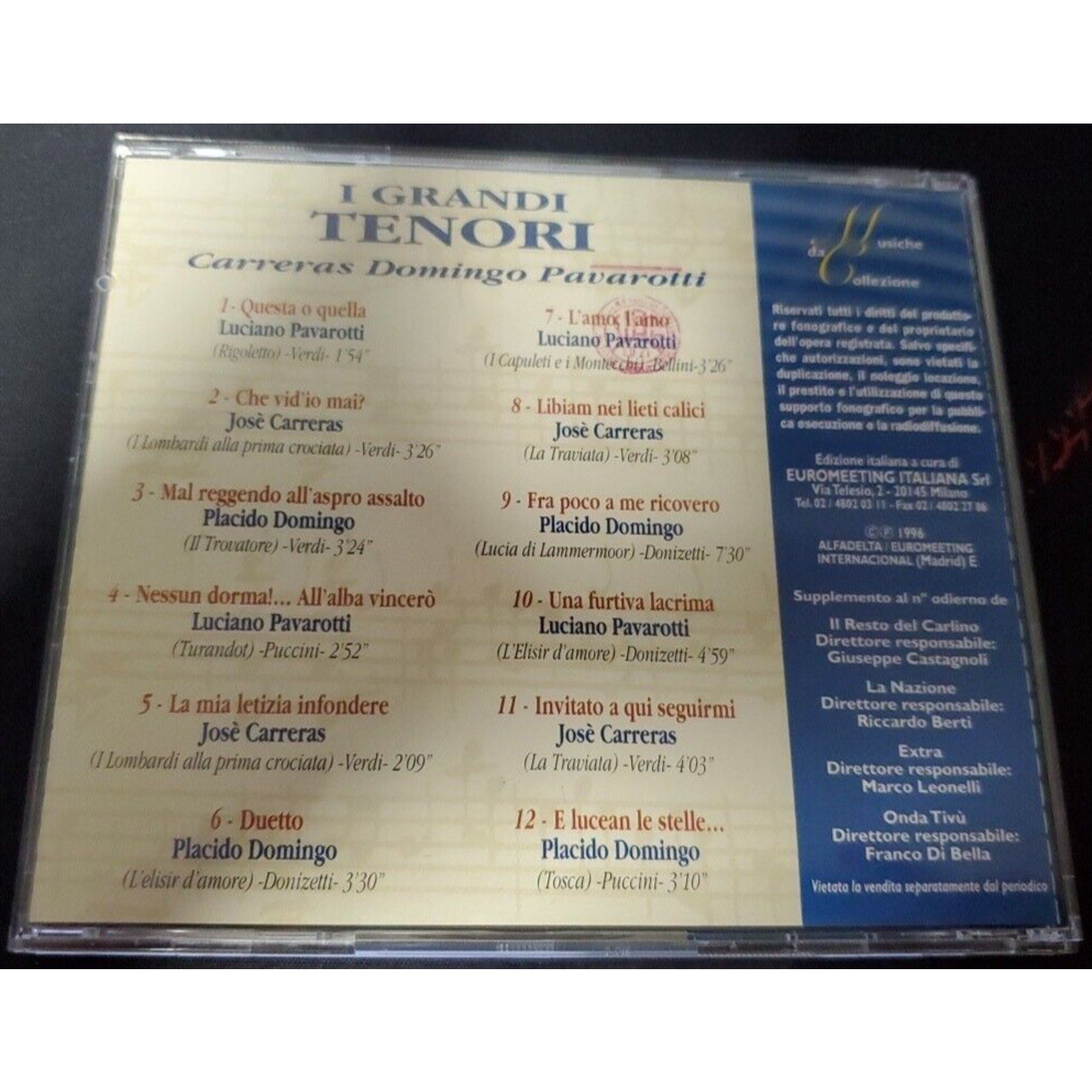 I Grandi Tenori (CD)