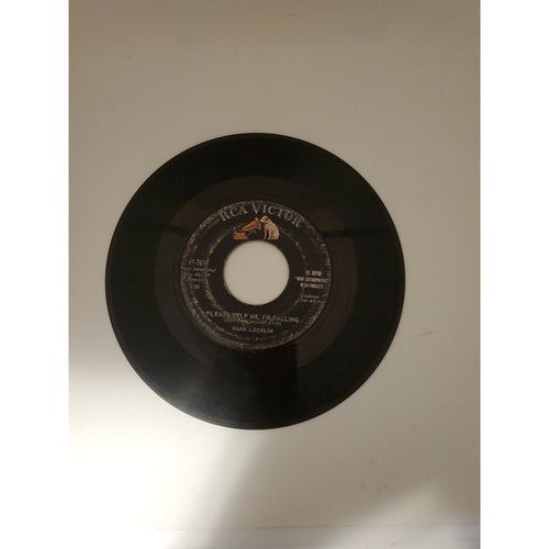 45 RPM Record Hank Locklin My Old Home Town/Please Help Me I’m Falling