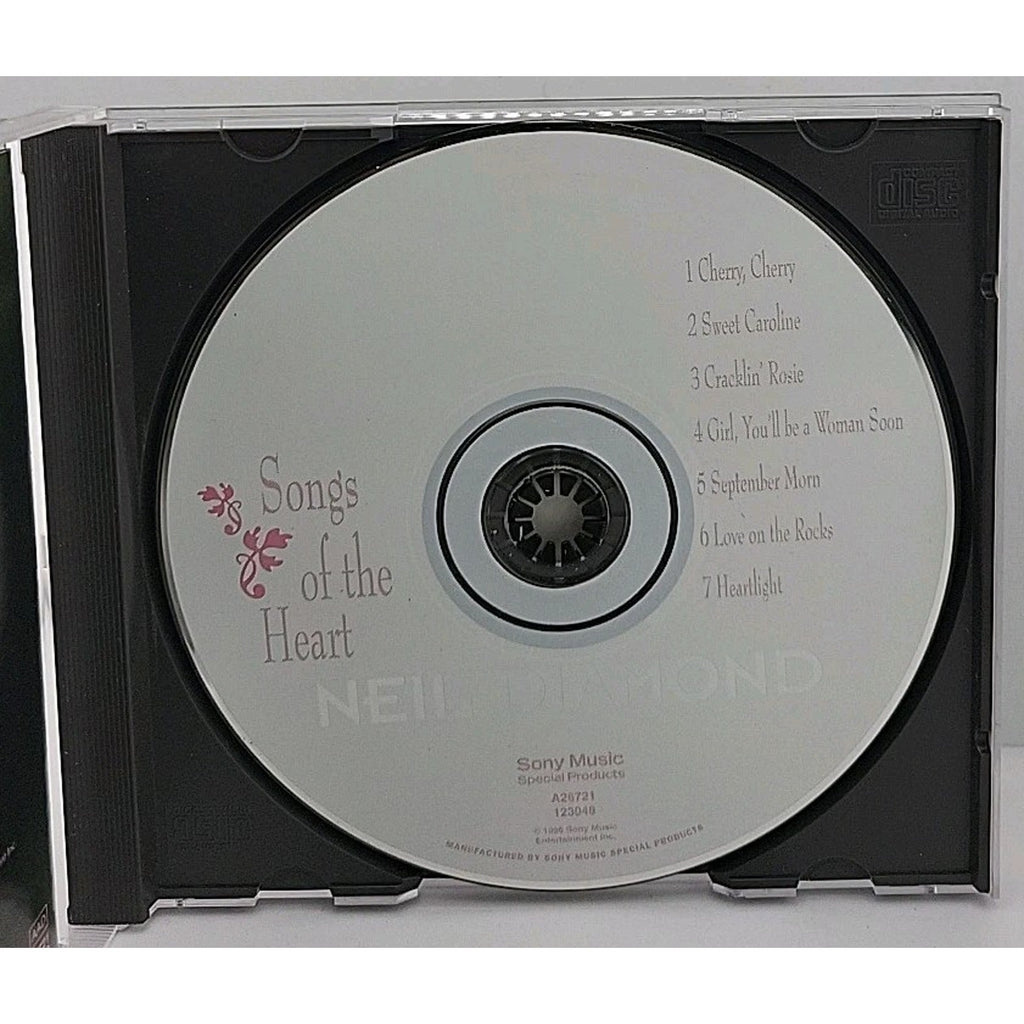 Neil Diamond Songs of the Heart CD Album Limited Edition