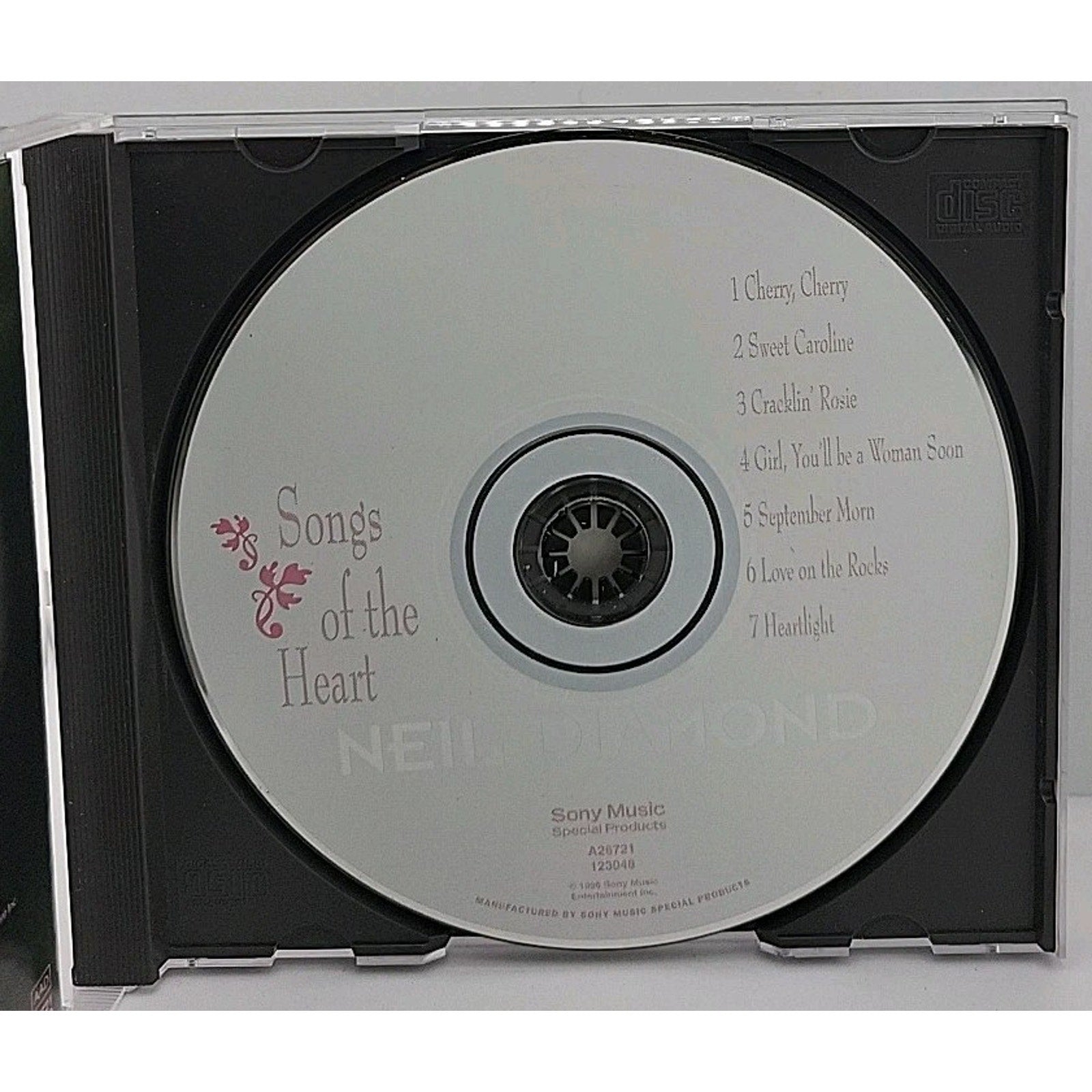 Neil Diamond Songs of the Heart CD Album Limited Edition