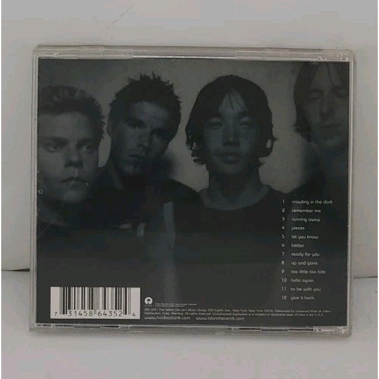 Hoobastank by Hoobastank (CD, 2001)
