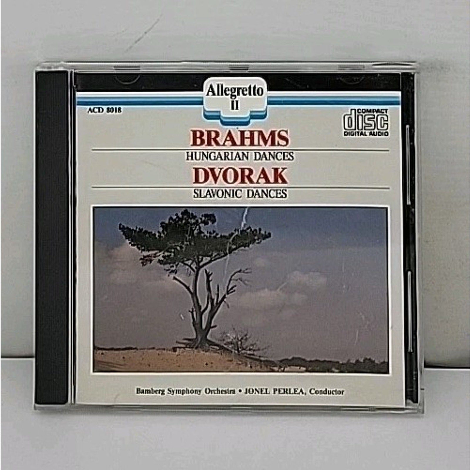 Brahms: Hungarian Dances; Dvorak: Slavonic Dances CD - Allegretto - ACD 8018