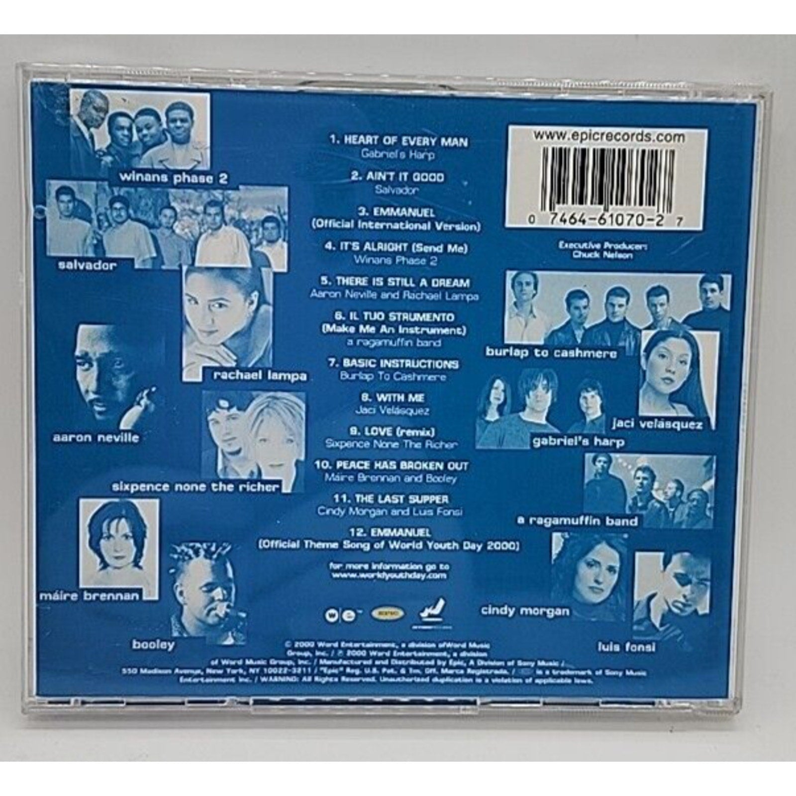 One - Music CD - Various Artists - 2000-07-18 - Word/Epic Records