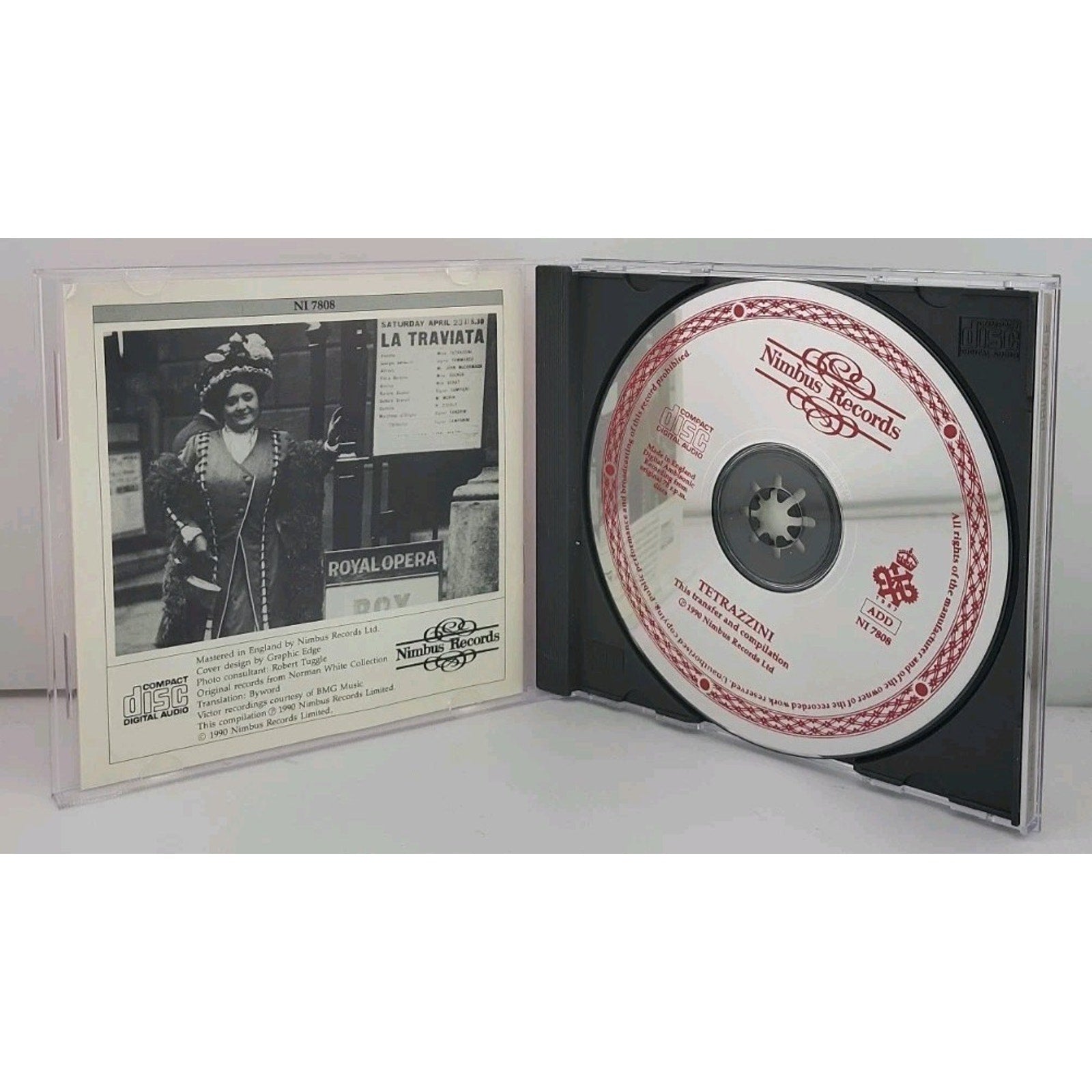 Tetrazzini Prima Voce CD Nimbus Records