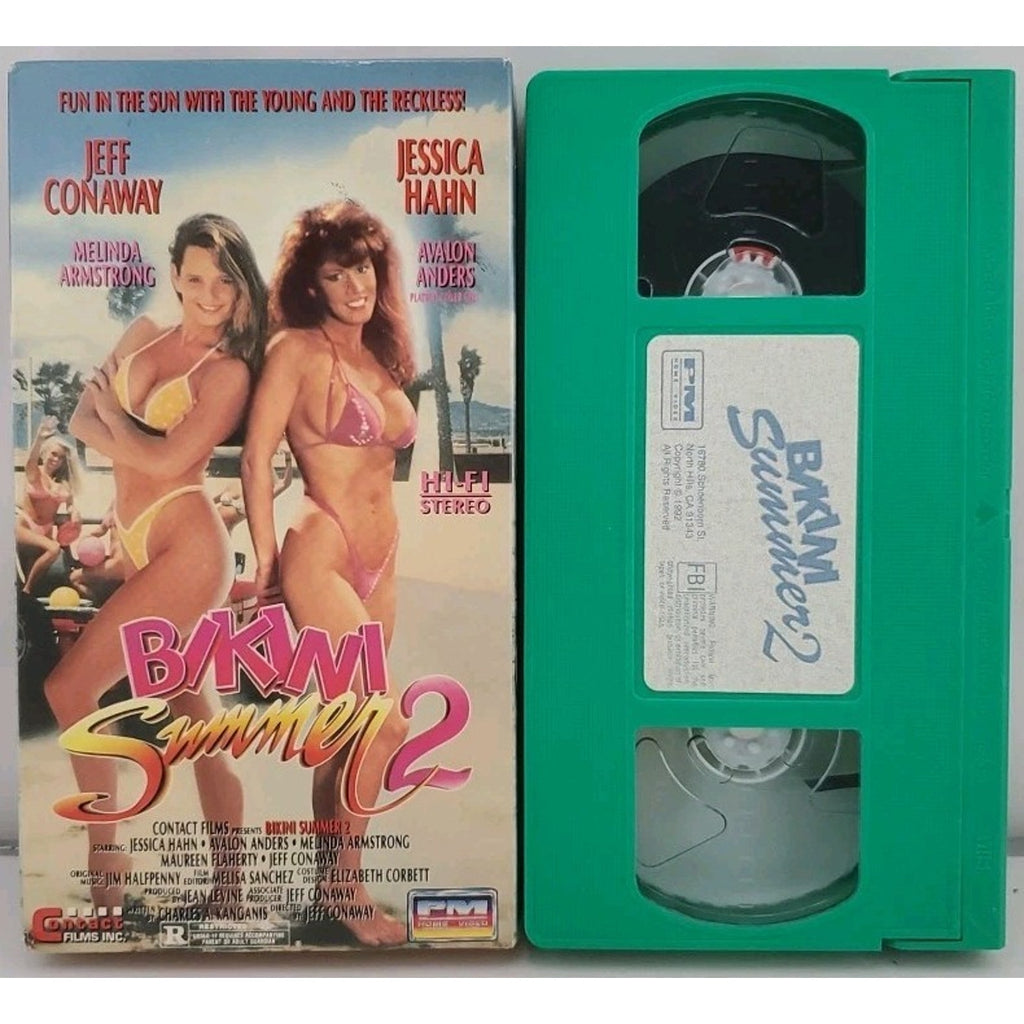 Bikini Summer 2 (VHS, 1993) Green Case