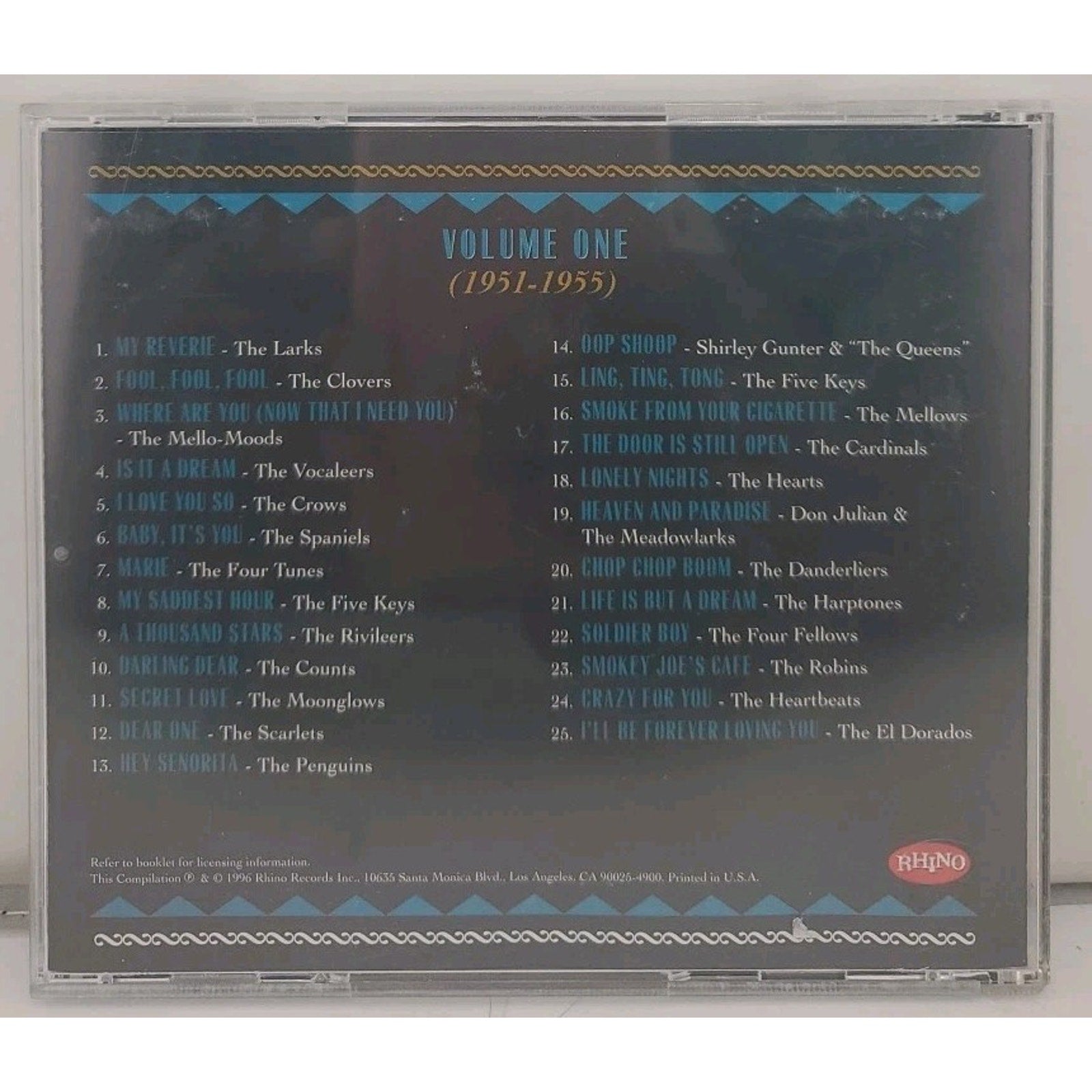 The Doo Wop Box II: 101 More Vocal Group Gems (CD)