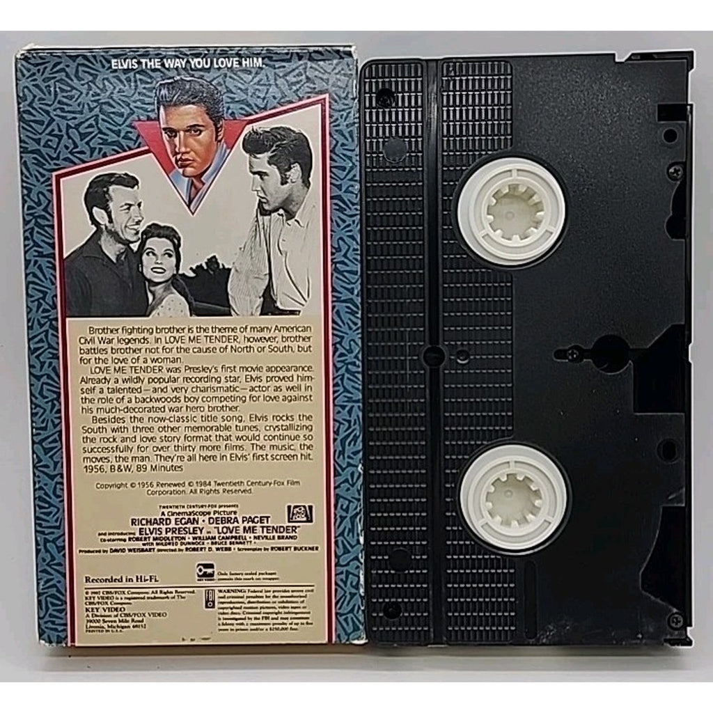 Elvis - Love Me Tender (VHS, 1997)