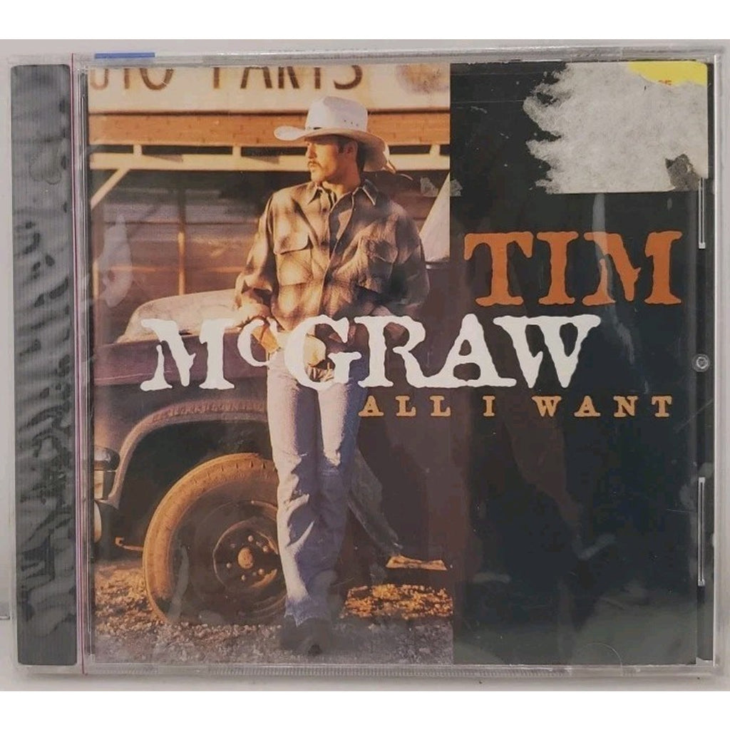 All I Want by Mcgraw, Tim (CD, 1995) *Brand New*