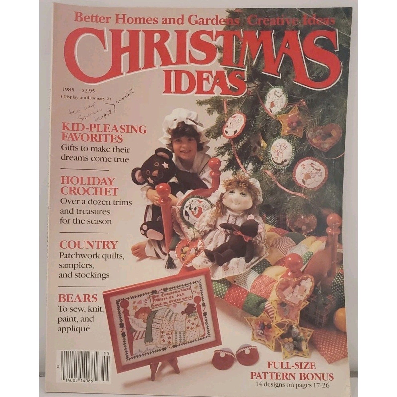 Better Homes and Gardens Creative Ideas Magazine Christmas Ideas 1985