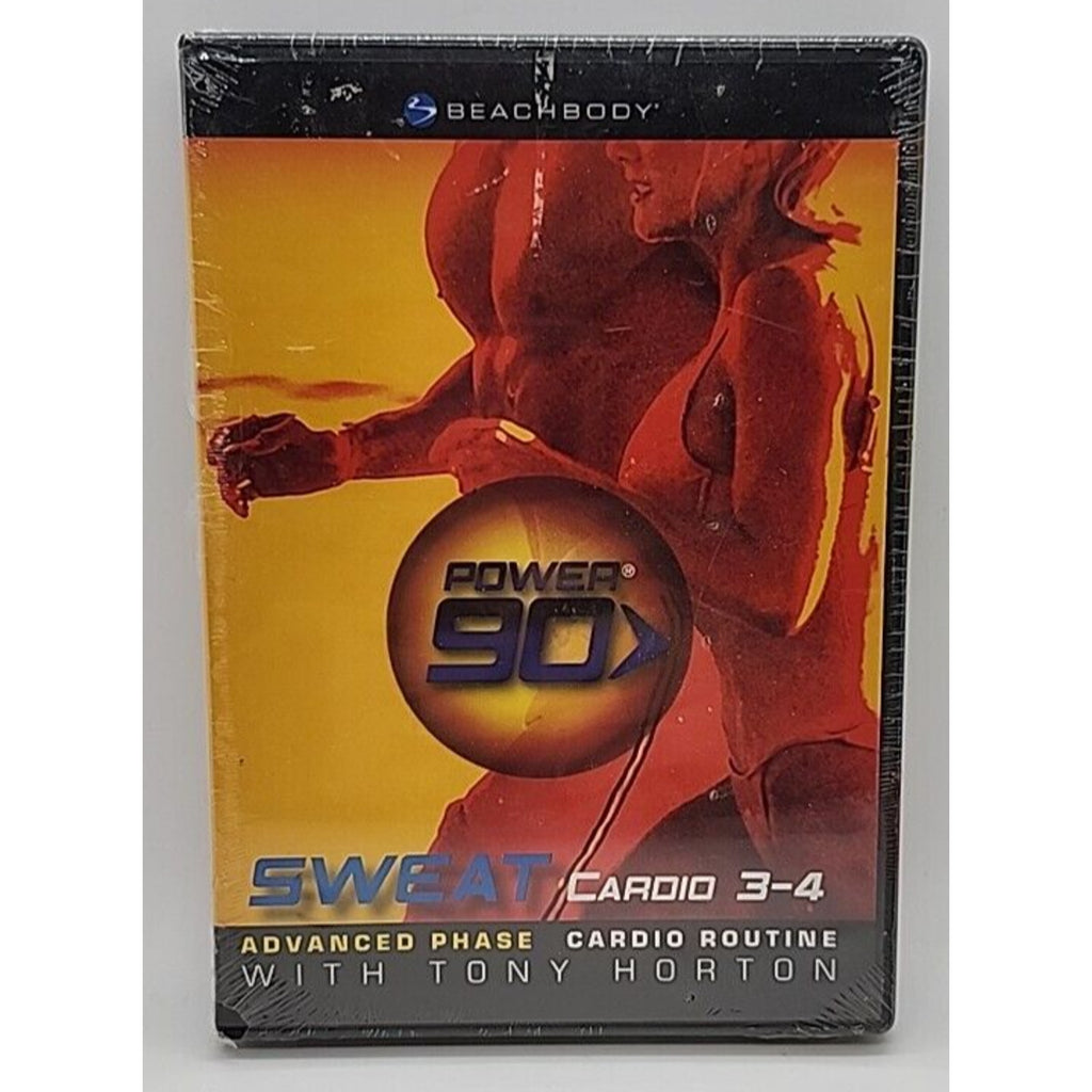 Power 90 Sweat Cardio 3-4 DVDs