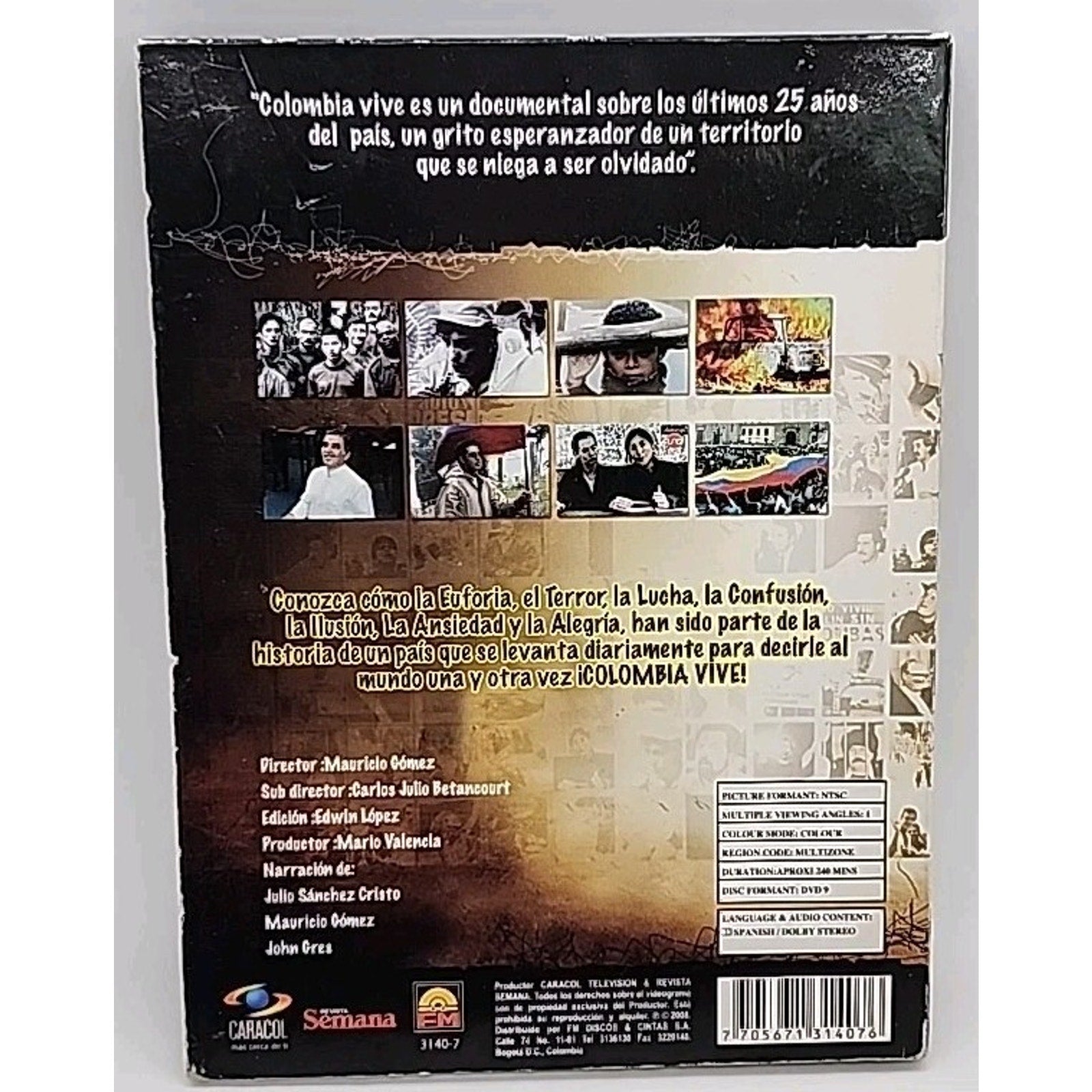 Colombia Vive 25 Anos De Resistencia (DVD)