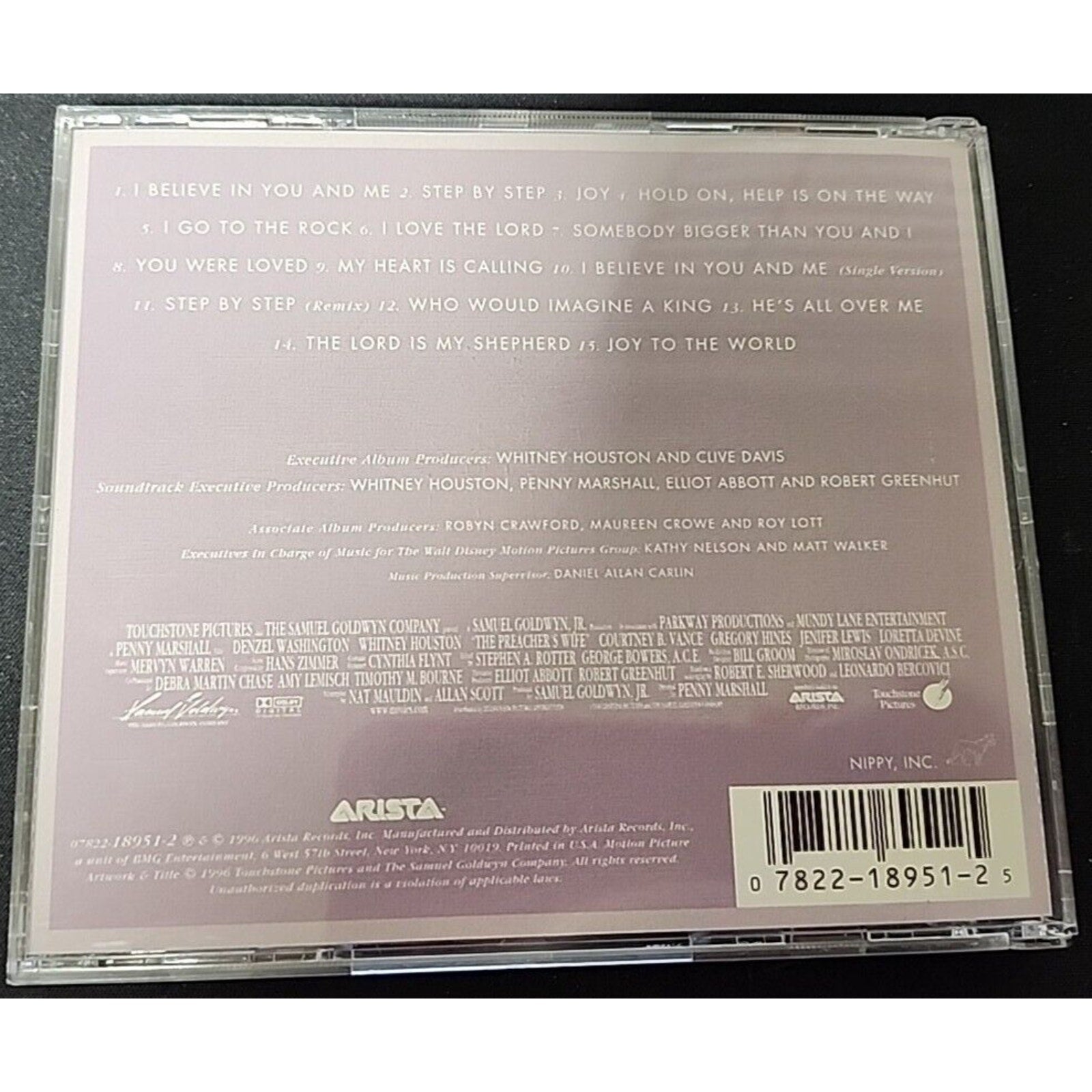 Preacher's Wife [1997] by Whitney Houston (CD, Nov-1996, Arista)