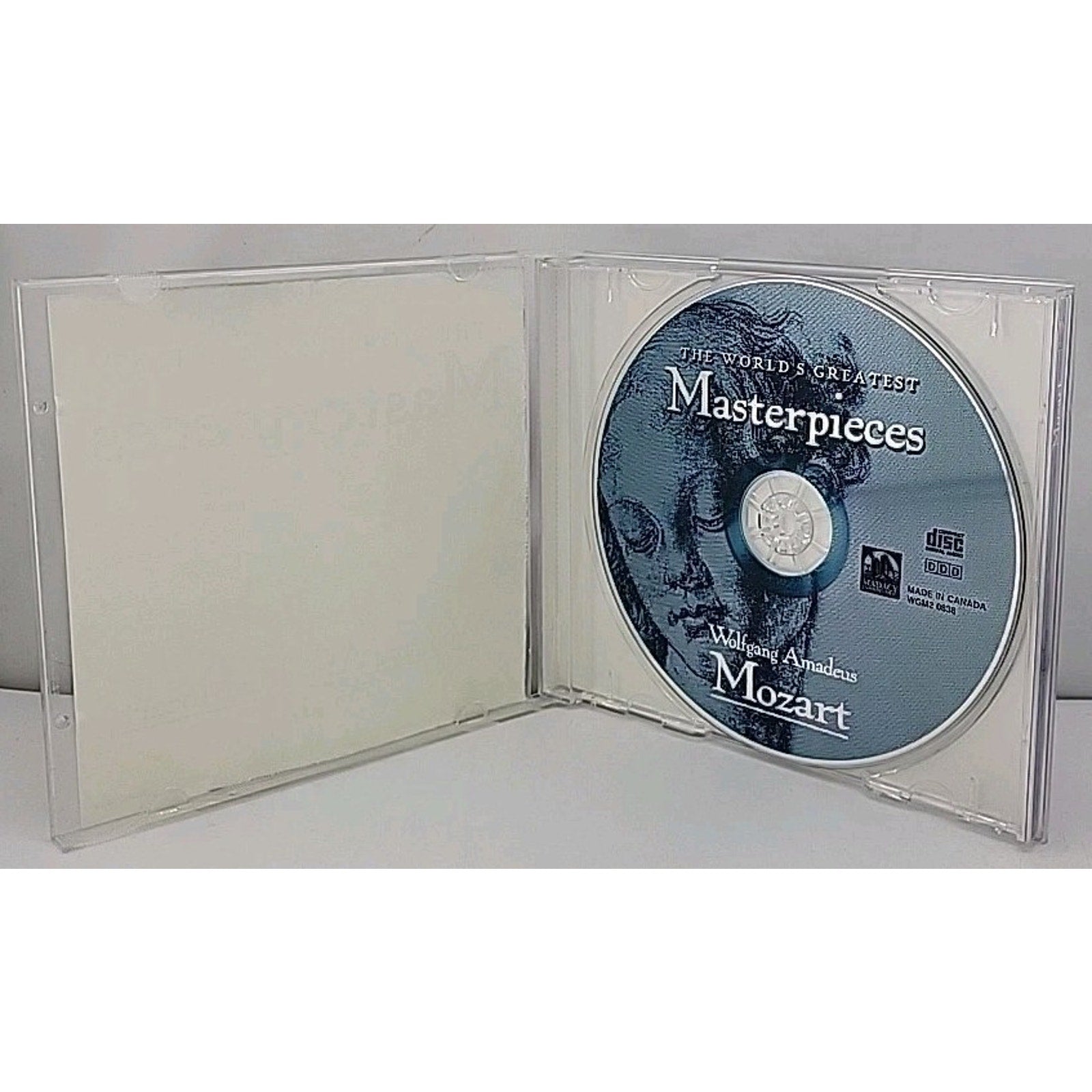 The World's Greatest Masterpieces: Wolfgang Mozart 1756-1791 (CD)