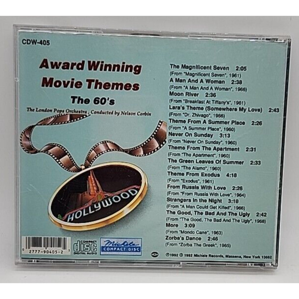 14 Award Winning Movie Themes of the 60's by Various (CD, 1994)