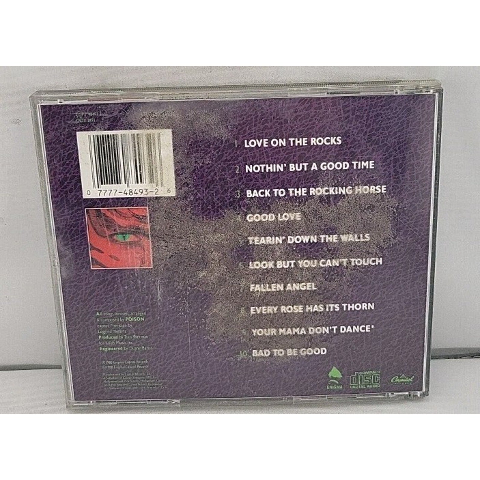 Open Up & Say Ahh by Poison (CD, 1990)