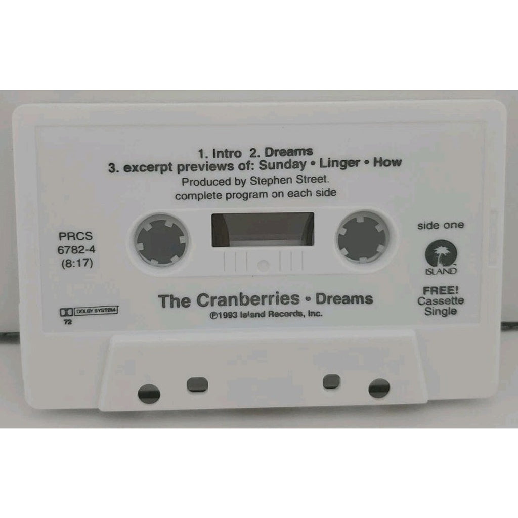 The Cranberries Dreams Single (Cassette)