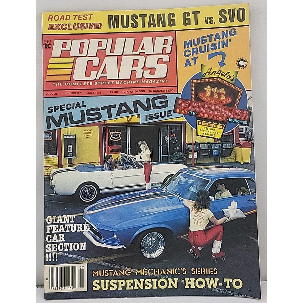 Popular Cars Magazine July 1985 Volume 7 Number 7