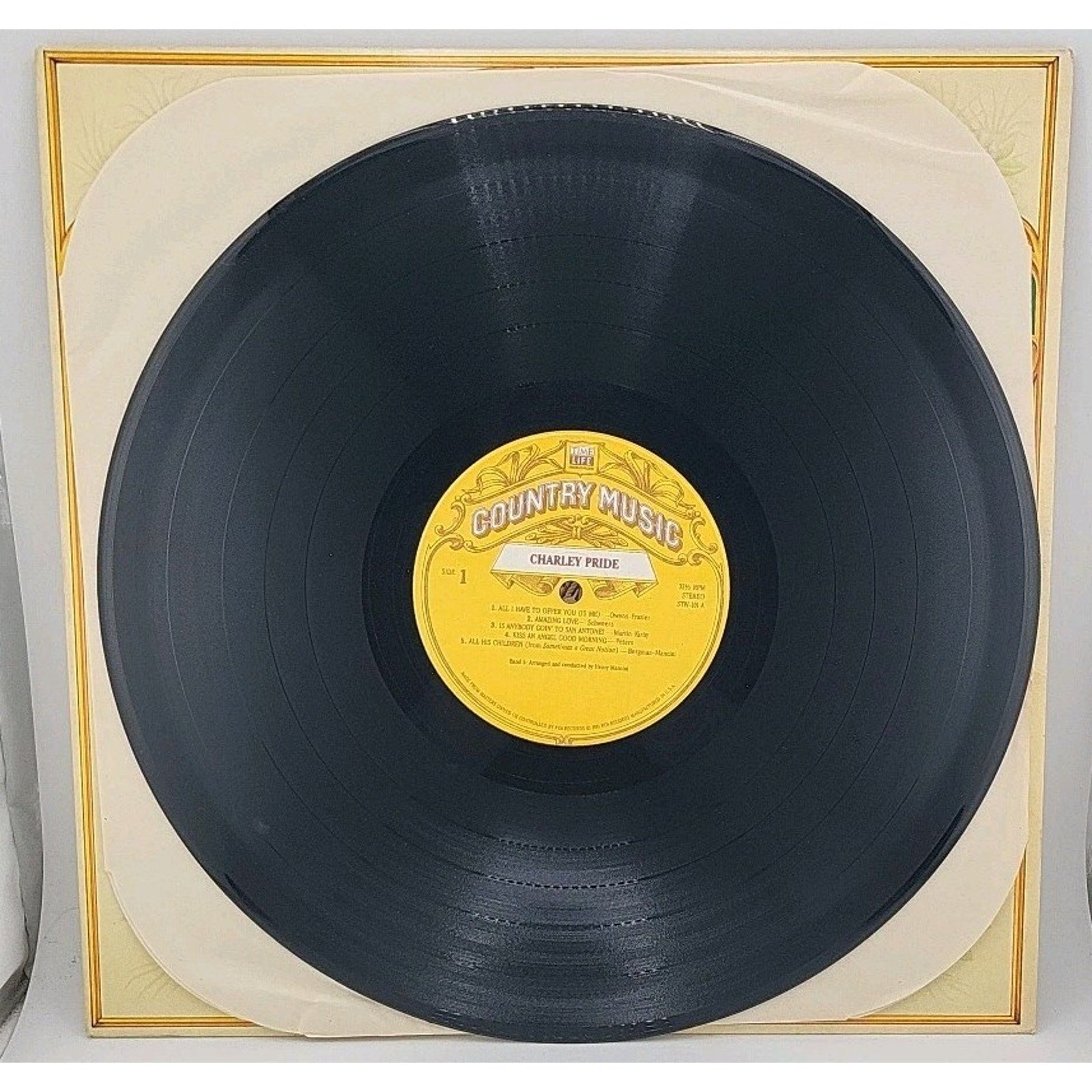 Charley Pride Country Music Time Life Records Vinyl A