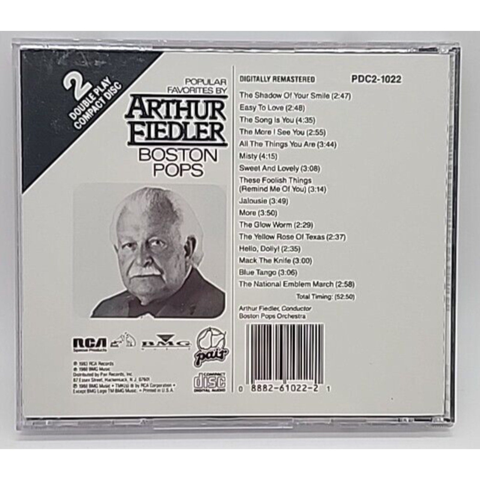 Popular Favorites by Arthur Fiedler by Arthur Fiedler (CD, Pair)
