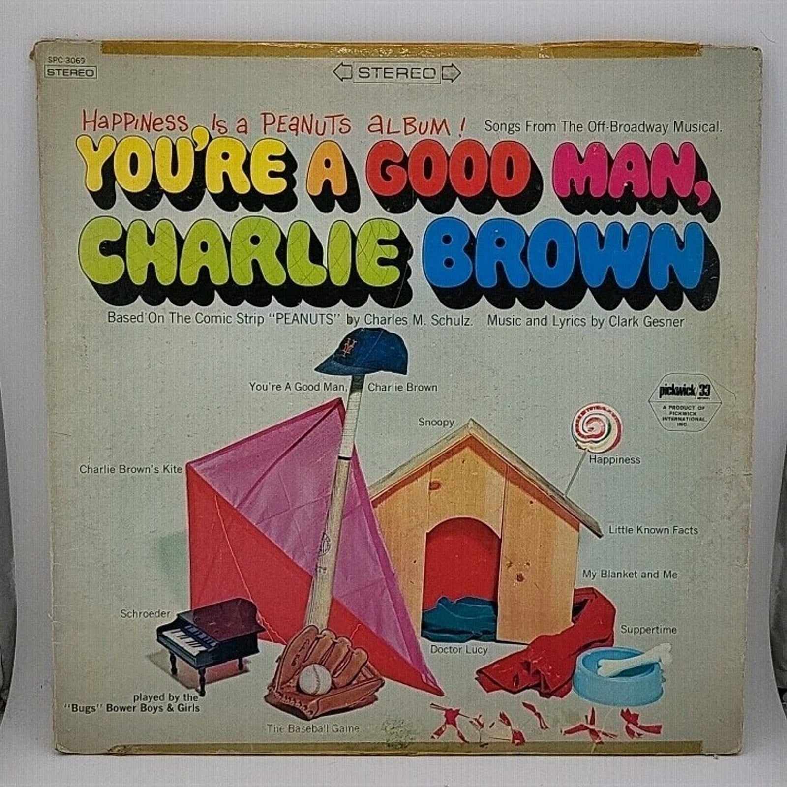You're a Good Man, Charlie Brown LP 1967 Record Vintage