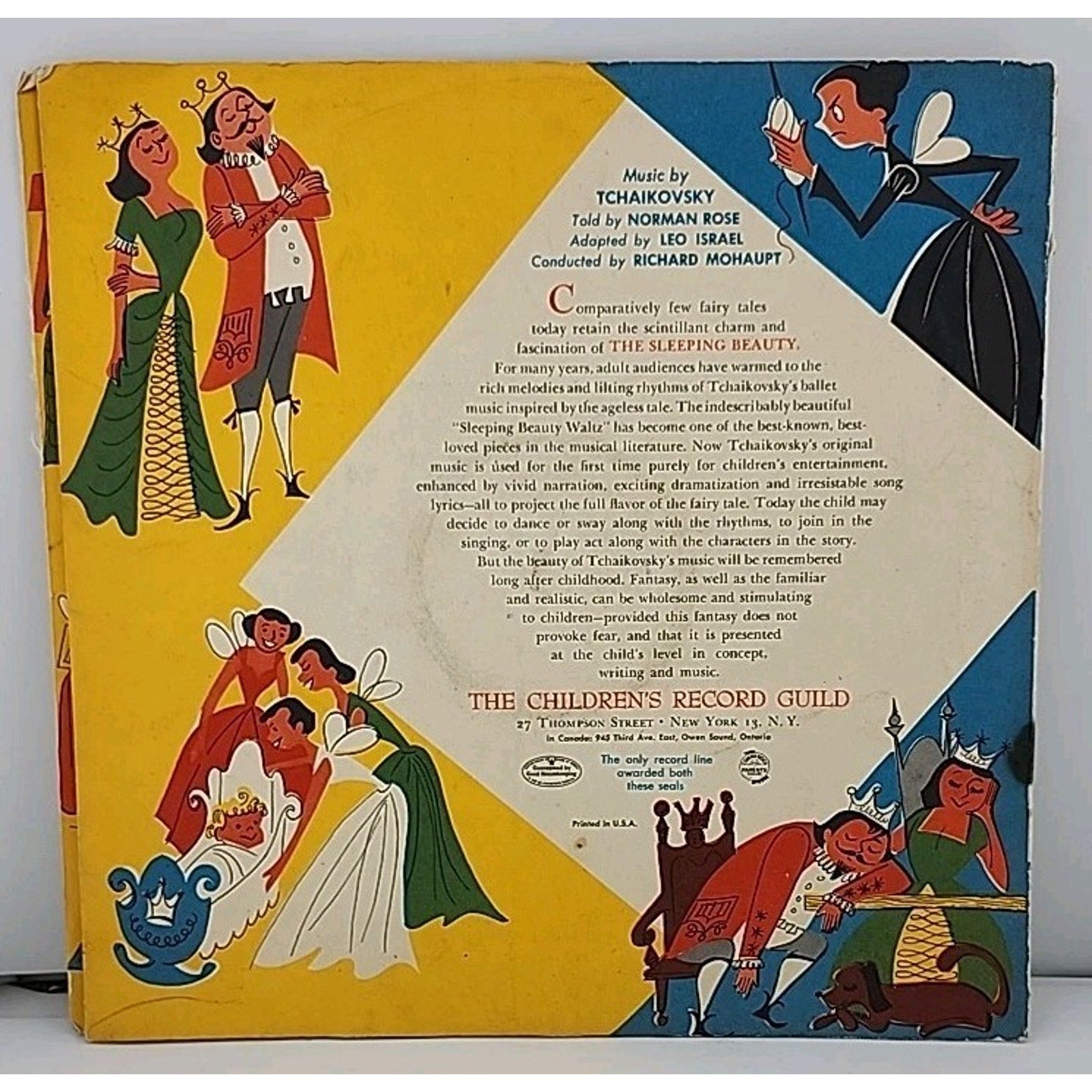 Sleeping Beauty LP Record Tchaikovsky's American Recording Society