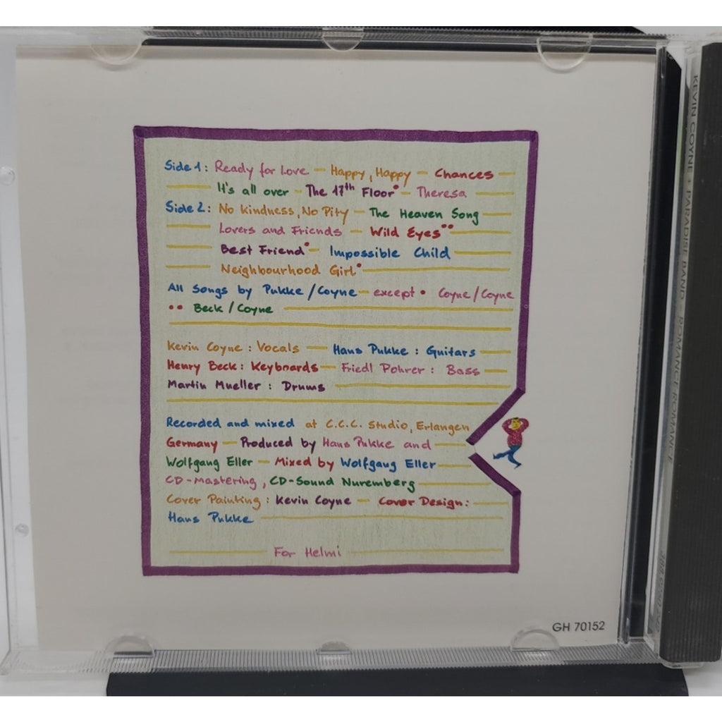 Romance Romance Kevin Coyne + Paradise Band (CD)