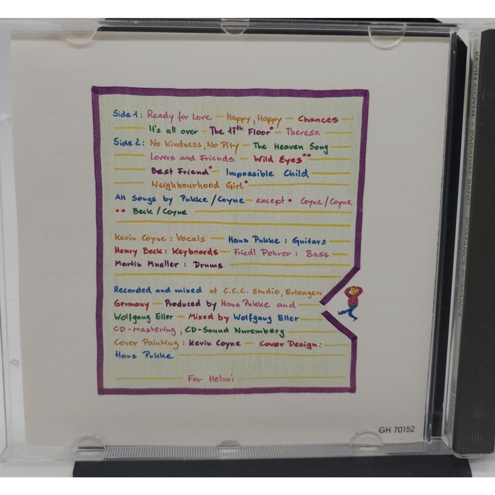 Romance Romance Kevin Coyne + Paradise Band (CD)
