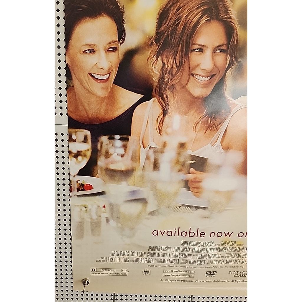 Friends with Money Movie Poster - Jennifer Aniston - 40 x 27 - Rolled