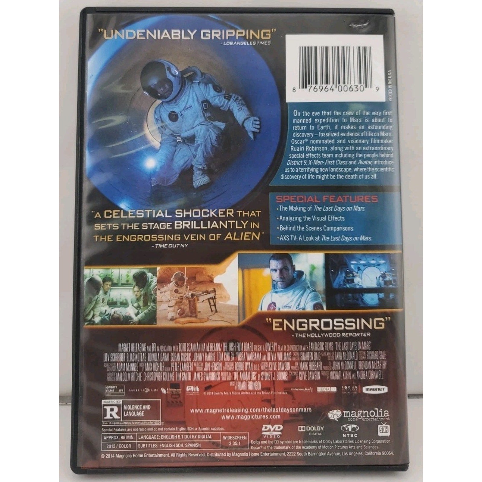 The Last Days on Mars (DVD, 2013)