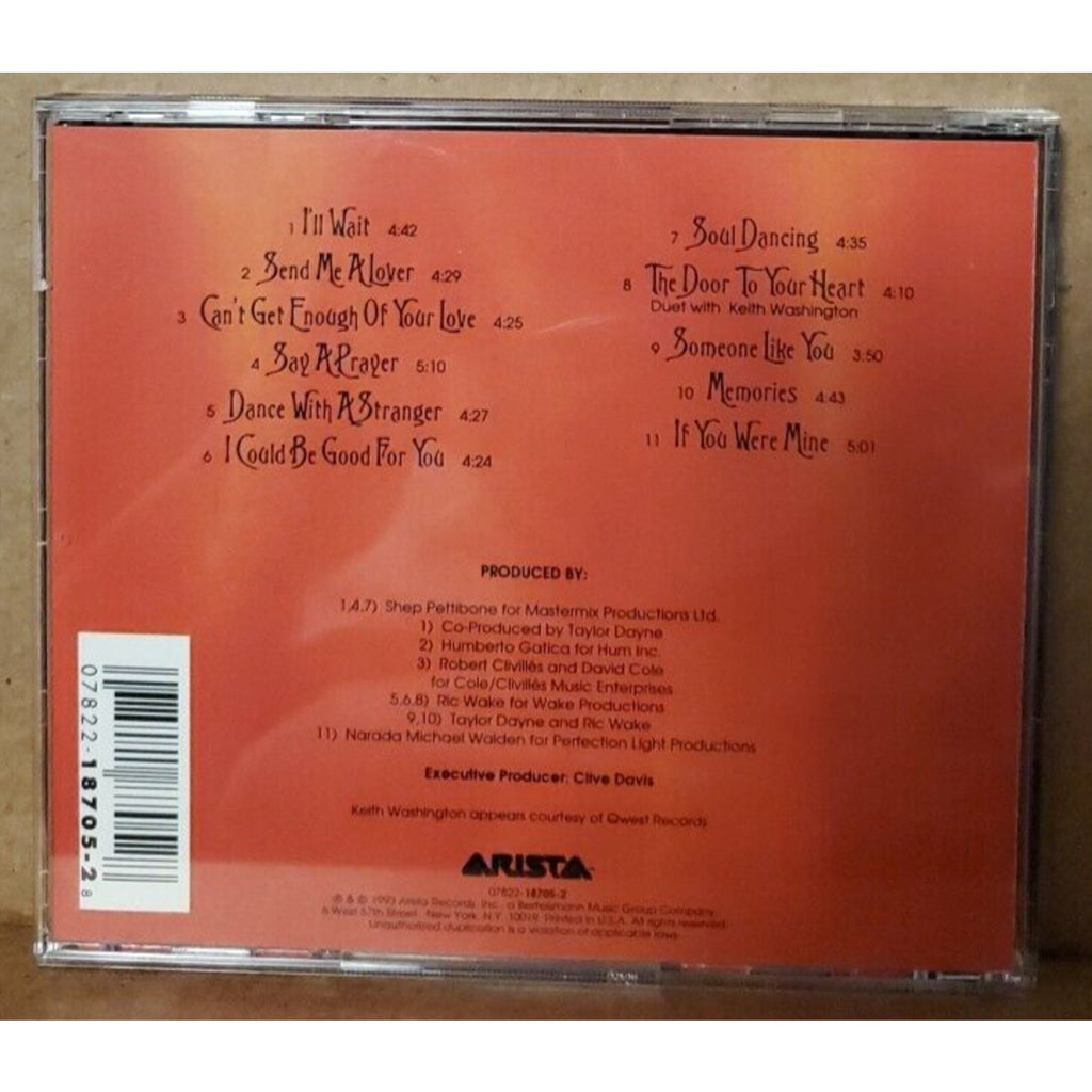 Taylor Dayne Soul Dancing (1993 CD Arista)
