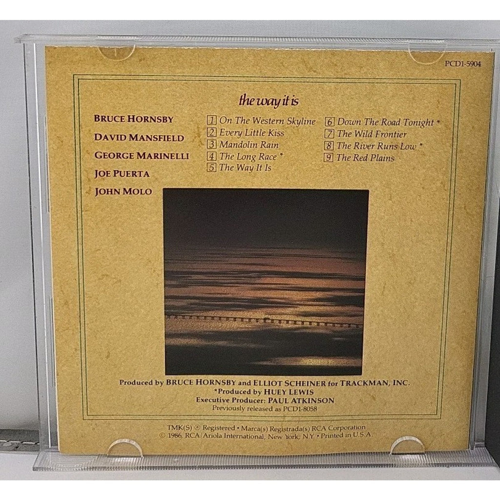 Way It Is by Bruce Hornsby (CD, 1990)