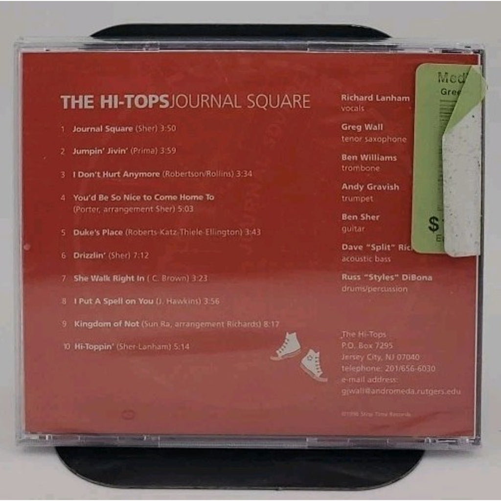 The Hi-Tops Journal Square CD *Brand New*