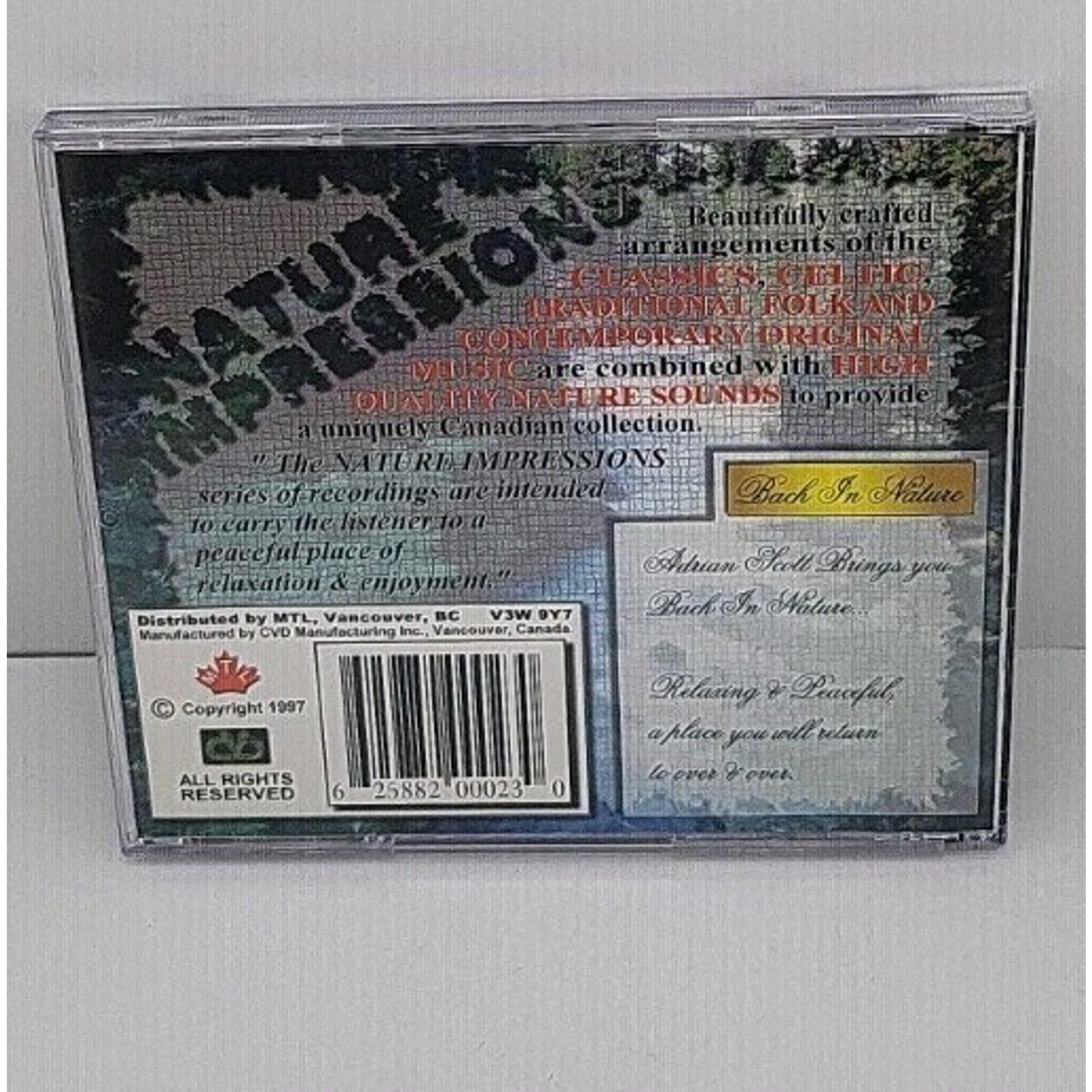 Nature Impressions Volume 12 CD