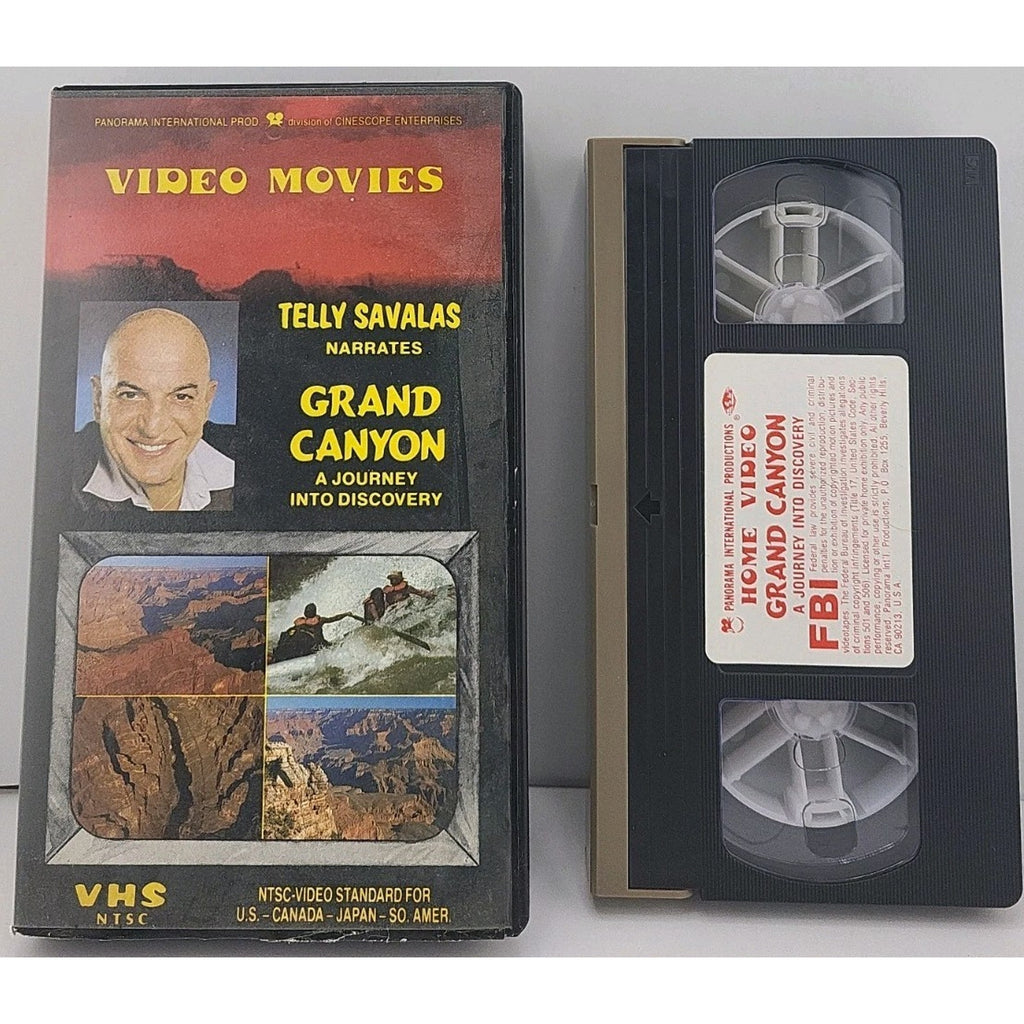 Telly Savalas Narrates Grand Canyon A Journey Into Discovery VHS