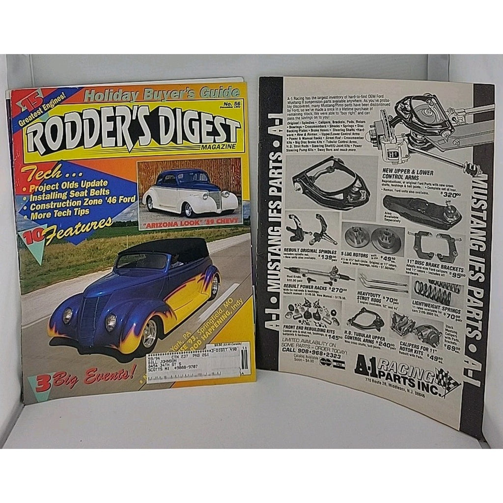 Rodder's Digest Magazine December 1993 Volume 11 Number 56