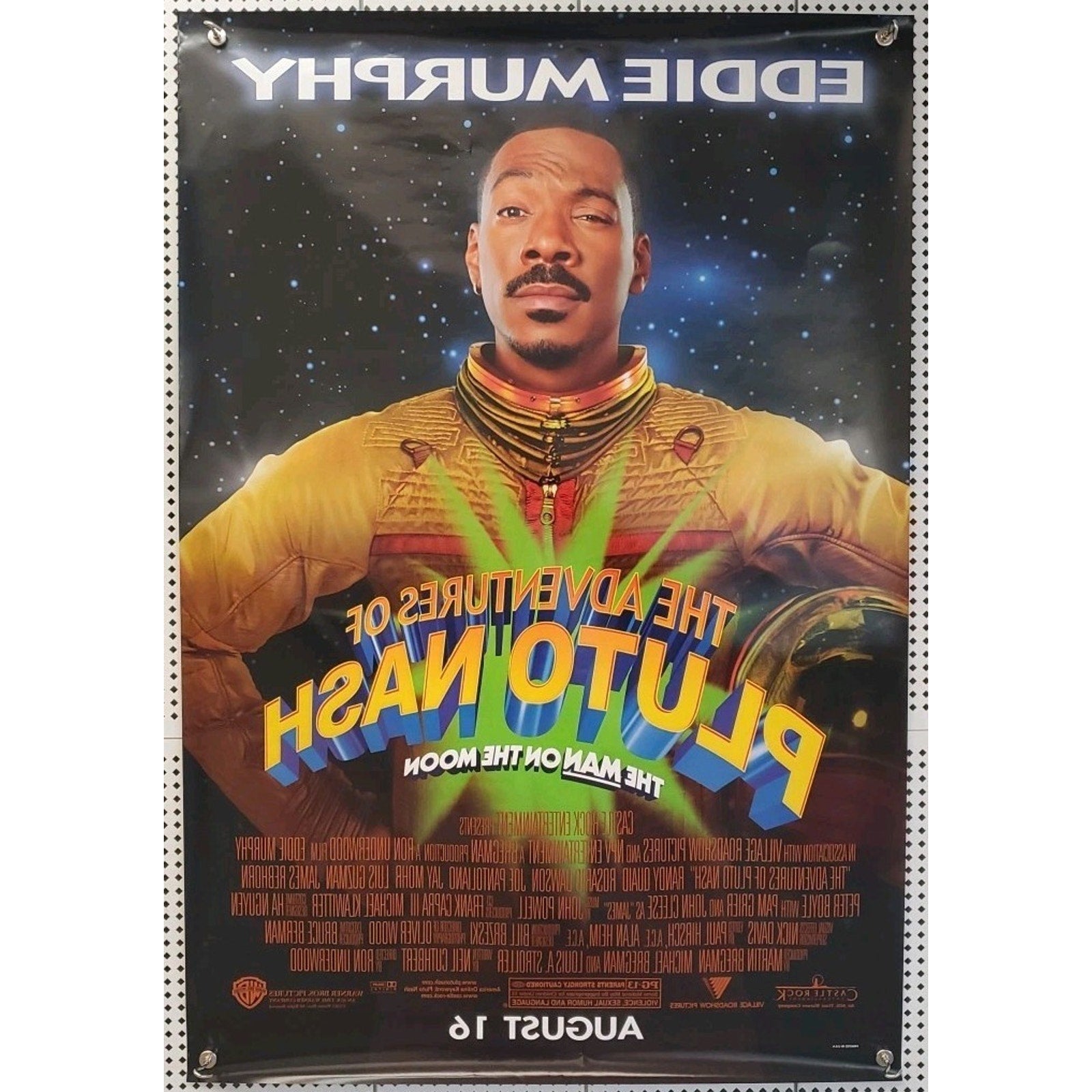 The Adventures Of Pluto Nash Original One Sheet Movie Poster - 2002 27x40