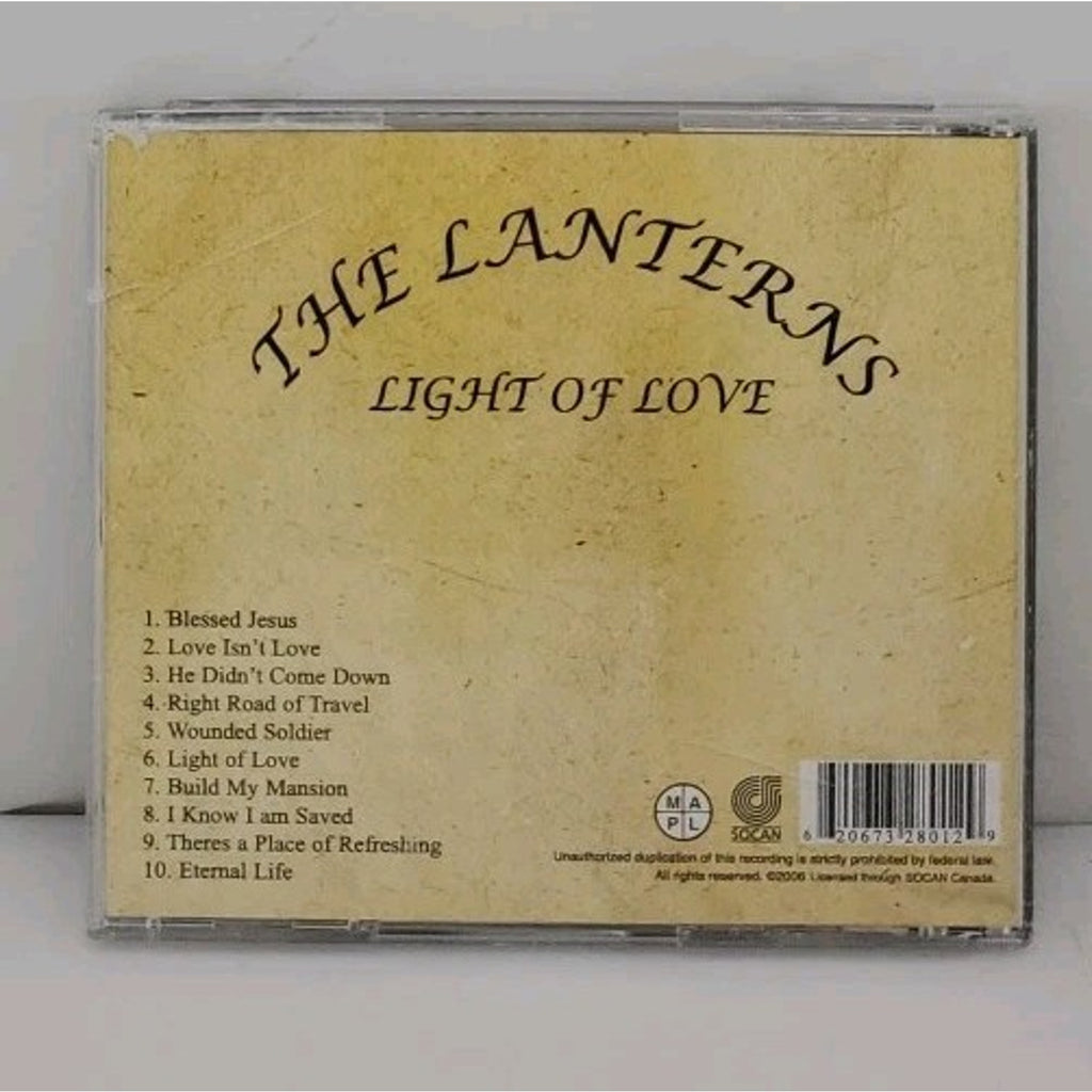 The Lanterns - Light Of Love CD