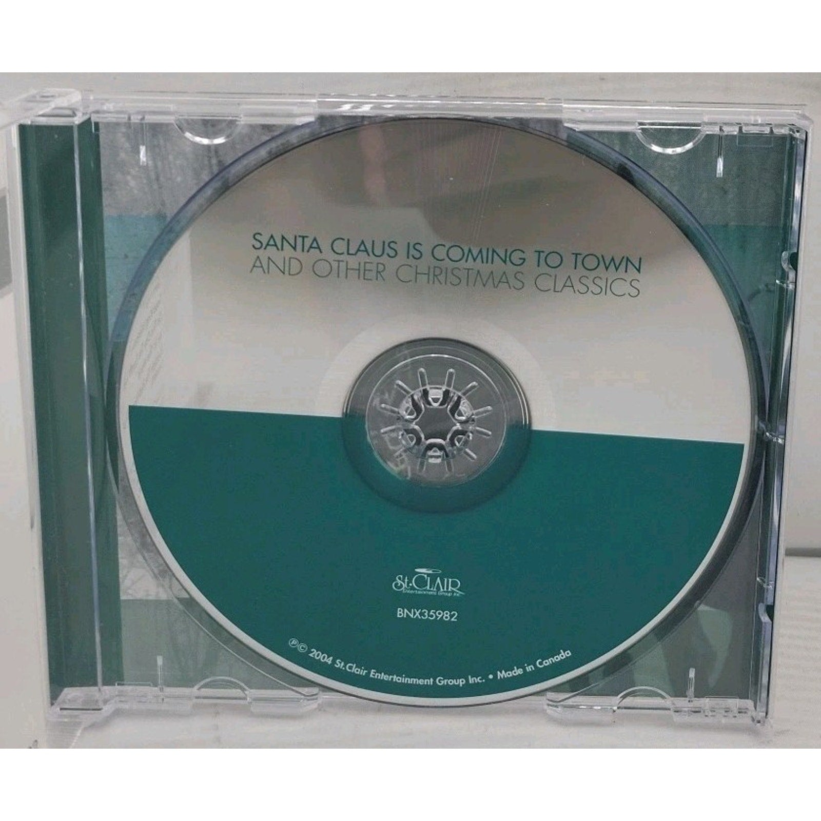Santa Claus Is Coming to Town [St. Clair] by Children's Choir (CD, Jun-2004, St.