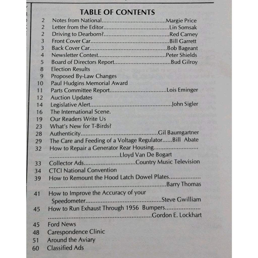 Early Bird Magazine March-April 1994