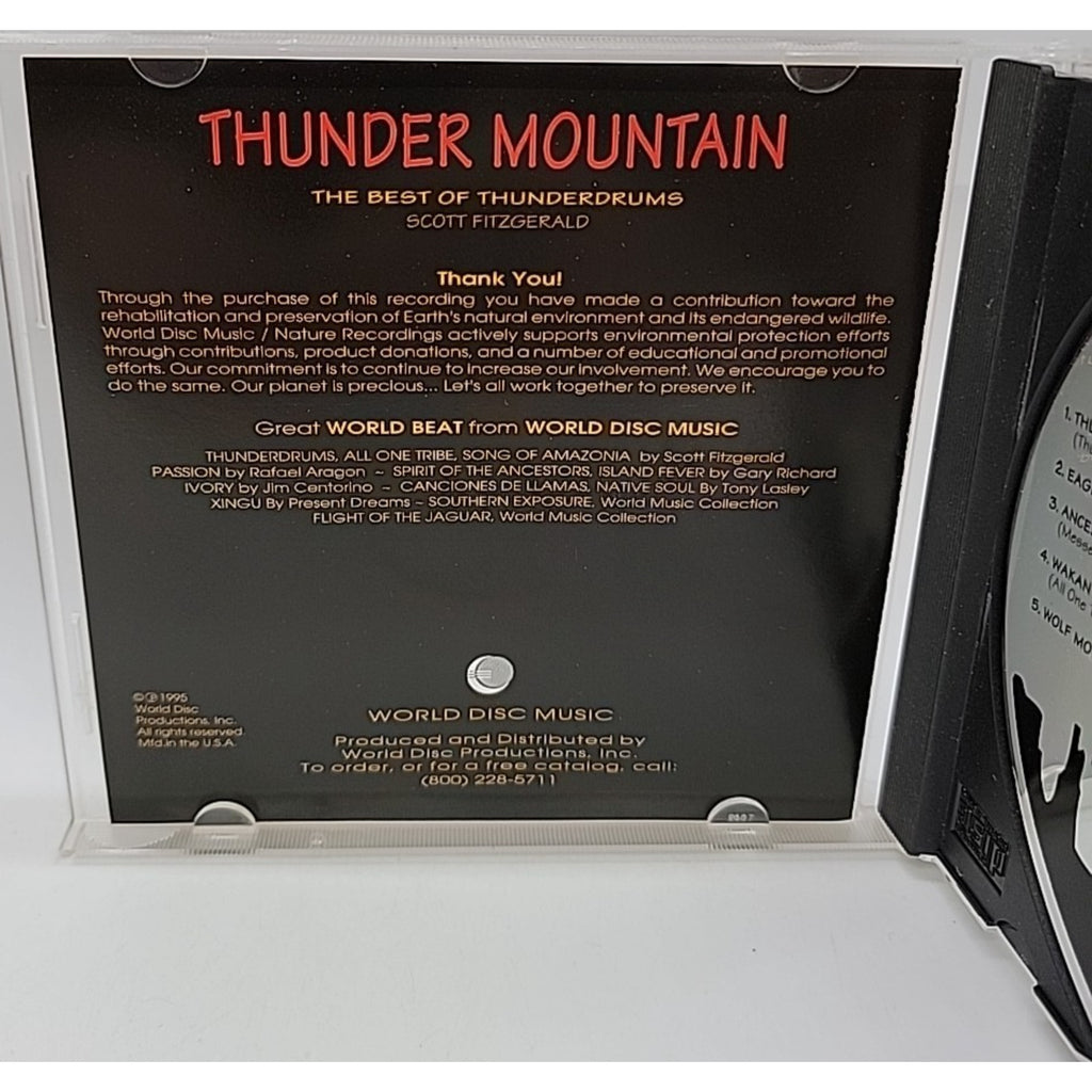 Thunder Mountain: The Best of Scott Fitzgerald by Scott Fitzgerald (CD)