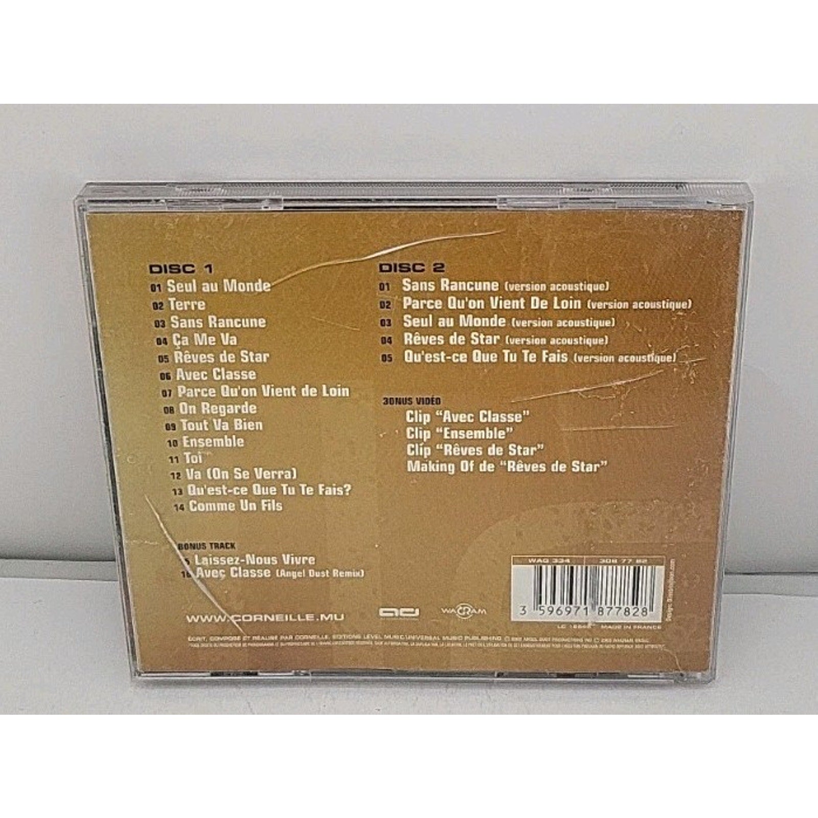 Parce Qu'on Vient de Loin by Corneille (CD, 2003, 2 Discs, Wagram)
