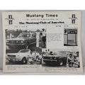 Mustang Times Magazine - Mustang Club Of America - June 1978 - Vol. 2 No. 6